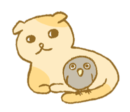 A sticker of bird. sticker #15752564