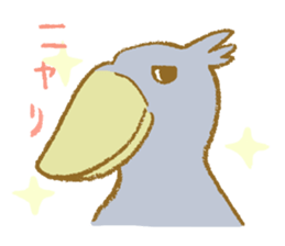 A sticker of bird. sticker #15752565