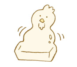 A sticker of bird. sticker #15752566