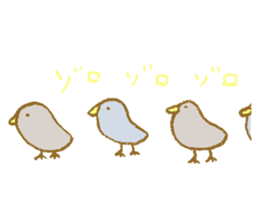 A sticker of bird. sticker #15752568