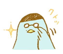 A sticker of bird. sticker #15752571