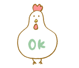 A sticker of bird. sticker #15752584