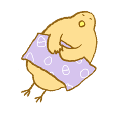 A sticker of bird. sticker #15752588