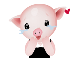 My Lover is a Pig sticker #15752835