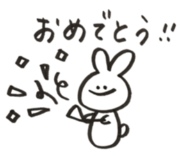 Nice to meet you,Usako sticker #15752913