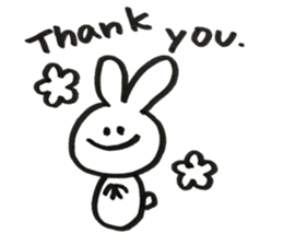 Nice to meet you,Usako sticker #15752917