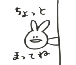 Nice to meet you,Usako sticker #15752927