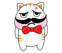 Pazzo, The Cat sticker #15753082