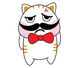 Pazzo, The Cat sticker #15753082