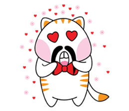 Pazzo, The Cat sticker #15753083