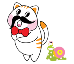 Pazzo, The Cat sticker #15753085