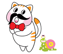 Pazzo, The Cat sticker #15753085