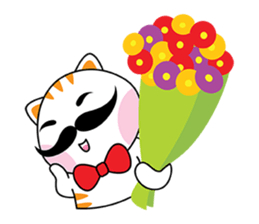 Pazzo, The Cat sticker #15753088