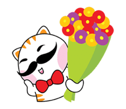 Pazzo, The Cat sticker #15753088