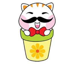 Pazzo, The Cat sticker #15753090