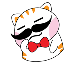 Pazzo, The Cat sticker #15753091