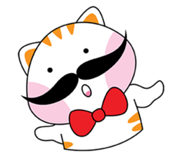 Pazzo, The Cat sticker #15753092