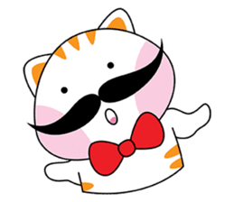 Pazzo, The Cat sticker #15753092