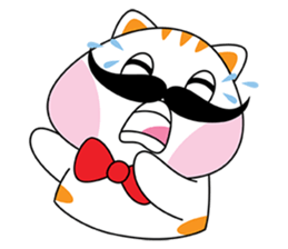 Pazzo, The Cat sticker #15753093