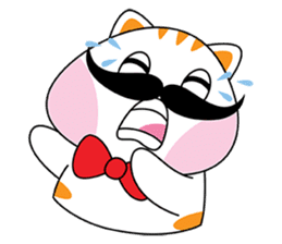 Pazzo, The Cat sticker #15753093