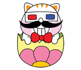 Pazzo, The Cat sticker #15753095