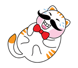Pazzo, The Cat sticker #15753096