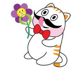 Pazzo, The Cat sticker #15753097