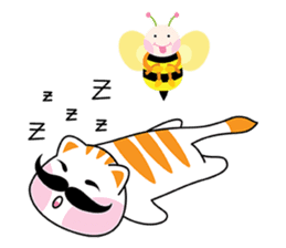 Pazzo, The Cat sticker #15753099