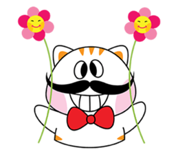 Pazzo, The Cat sticker #15753102