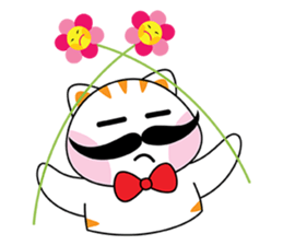 Pazzo, The Cat sticker #15753103