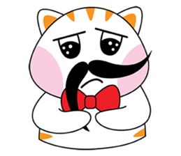 Pazzo, The Cat sticker #15753104