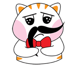 Pazzo, The Cat sticker #15753104