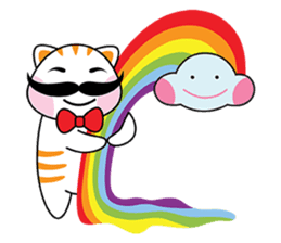 Pazzo, The Cat sticker #15753105