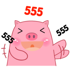 Fat Pig sticker(eng) sticker #15753158