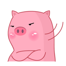 Fat Pig sticker(eng) sticker #15753172