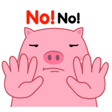 Fat Pig sticker(eng) sticker #15753175