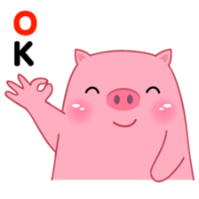 Fat Pig sticker(eng) sticker #15753176