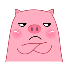 Fat Pig sticker(eng) sticker #15753178