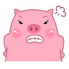 Fat Pig sticker(eng) sticker #15753179