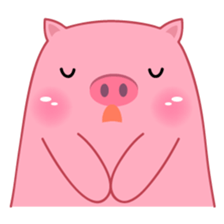 Fat Pig sticker(eng) sticker #15753181