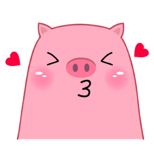 Fat Pig sticker(eng) sticker #15753182