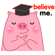 Fat Pig sticker(eng) sticker #15753186