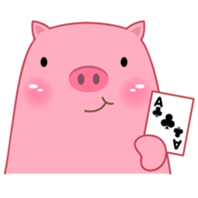Fat Pig sticker(eng) sticker #15753190