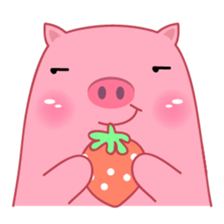 Fat Pig sticker(eng) sticker #15753191