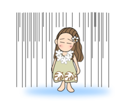 mini Hulagirl 3 sticker #15753148