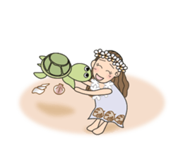 mini Hulagirl 3 sticker #15753152