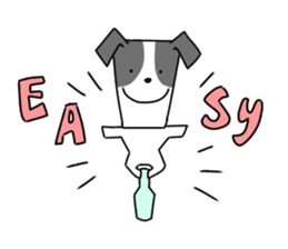 new university students puppies 4 sticker #15753406