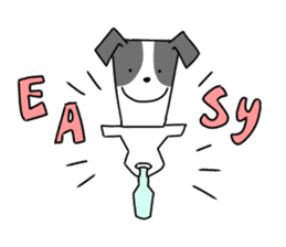 new university students puppies 4 sticker #15753406