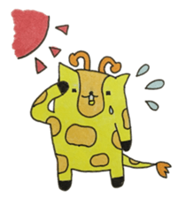 Ki-ko of giraffe sticker #15754920