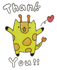 Ki-ko of giraffe sticker #15754927